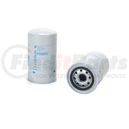 P550975 by DONALDSON - Engine Oil Filter - 6.89 in., Full-Flow Type, Spin-On Style, Cellulose Media Type, with Bypass Valve