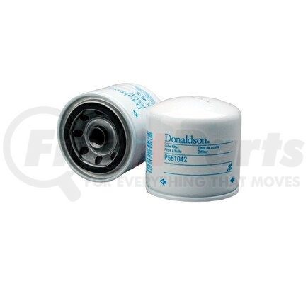 P551042 by DONALDSON - Engine Oil Filter - 3.66 in., Full-Flow Type, Spin-On Style, Cellulose Media Type, with Bypass Valve