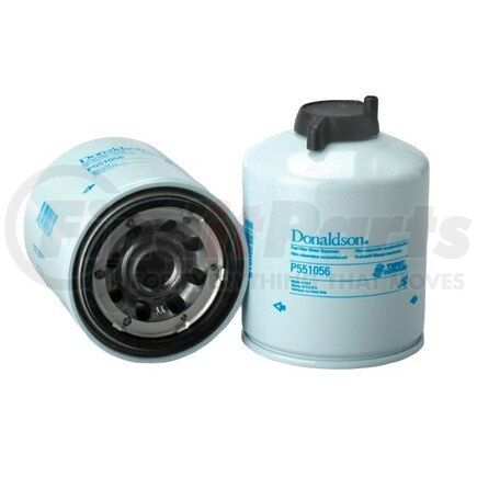 P551056 by DONALDSON - Fuel Water Separator Filter - 5.79 in., Water Separator Type, Spin-On Style, Cellulose, Meltblown Media Type, Not for Marine Applications