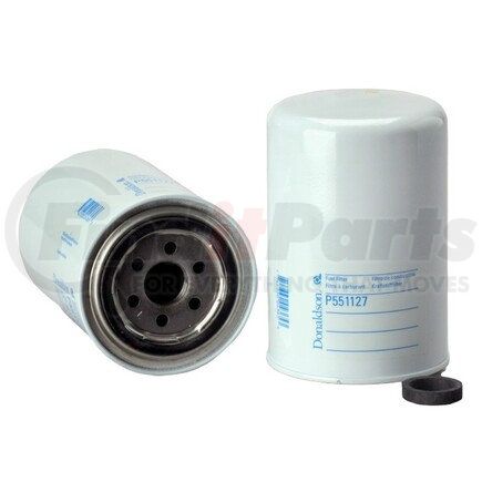 P551127 by DONALDSON - Fuel Filter - 5.20 in., Secondary Type, Spin-On Style