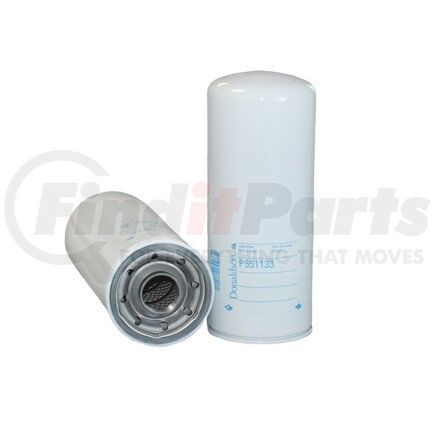 P551133 by DONALDSON - Engine Oil Filter - 10.31 in., Full-Flow Type, Spin-On Style, Cellulose Media Type