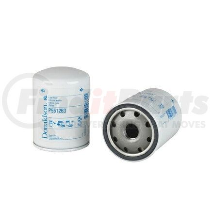 P551263 by DONALDSON - Engine Oil Filter - 7.01 in., Spin-On Style, Full-Flow Type