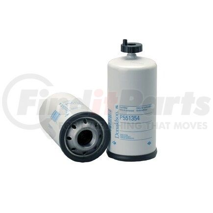 P551354 by DONALDSON - Fuel Water Separator Filter - 8.01 in., Water Separator Type, Spin-On Style