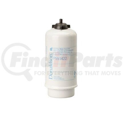 P551422 by DONALDSON - Fuel Water Separator Filter - 7.73 in., Water Separator Type, Cartridge Style, Composite Media Type, Not for Marine Applications