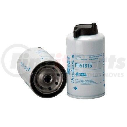 P551615 by DONALDSON - Fuel Water Separator Filter - 5.81 in., Water Separator Type, Spin-On Style, Cellulose Media Type