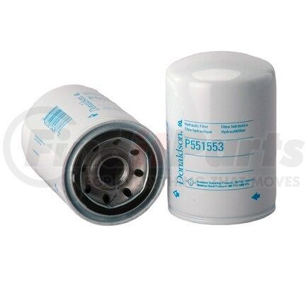 P551553 by DONALDSON - Hydraulic Filter - 5.35 in., Spin-On Style, Cellulose Media Type