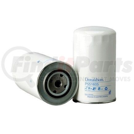 P551605 by DONALDSON - Fuel Filter - 7.32 in., Spin-On Style, Cellulose Media Type