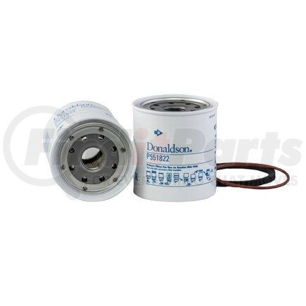 P551822 by DONALDSON - Fuel Water Separator Filter - 4.02 in., Water Separator Type, Spin-On with Bowl Thread Style