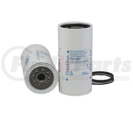 P551857 by DONALDSON - Fuel Water Separator Filter - 8.54 in., Water Separator Type, Spin-On Style, Meltblown Media Type