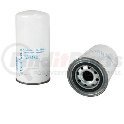 P552483 by DONALDSON - Hydraulic Filter - 7.83 in., Spin-On Style, Cellulose Media Type