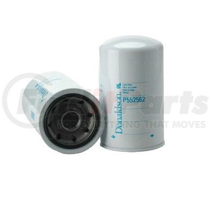 P552562 by DONALDSON - Engine Oil Filter - 8.66 in., Combination Type, Spin-On Style, Cellulose Media Type