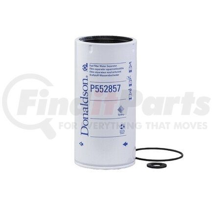 P552857 by DONALDSON - Fuel Filter - 8.66" Water Separator Type, Spin-On with Bowl Thread Style