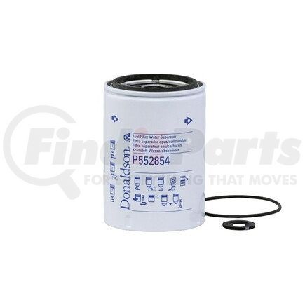 P552854 by DONALDSON - Fuel Water Separator Filter - 5.77 in., Water Separator Type, Spin-On with Bowl Thread Style, Not for Marine Applications