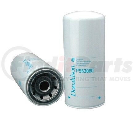 P553080 by DONALDSON - Fuel Water Separator Filter - 12.13 in., Primary Type, Spin-On Style, Cellulose Media Type