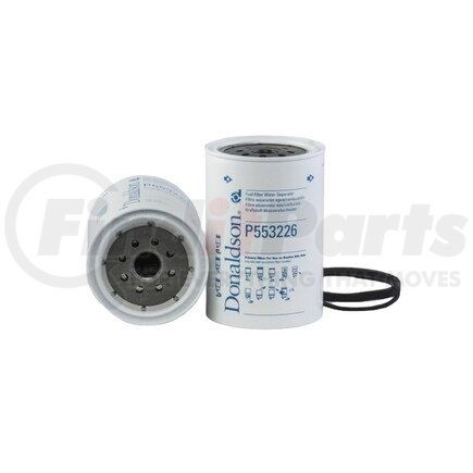 P553226 by DONALDSON - Fuel Water Separator Filter - 6.23 in., Water Separator Type, Spin-On with Bowl Thread Style