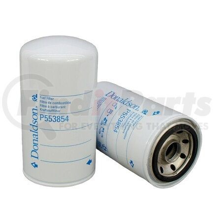 P553854 by DONALDSON - Fuel Filter - 6.85 in., Primary Type, Spin-On Style, Cellulose Media Type