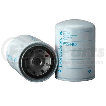 P554403 by DONALDSON - Engine Oil Filter - 5.35 in., Full-Flow Type, Spin-On Style, Cellulose Media Type, with Bypass Valve