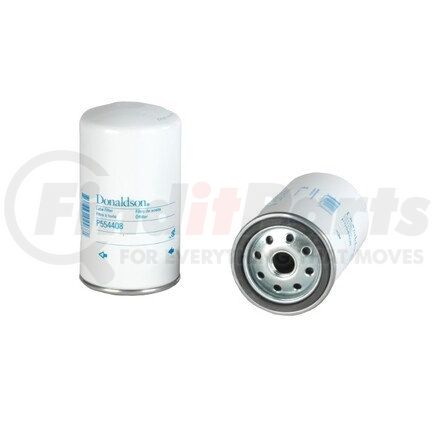 P554408 by DONALDSON - Engine Oil Filter - 5.51 in., Full-Flow Type, Spin-On Style, Cellulose Media Type, with Bypass Valve
