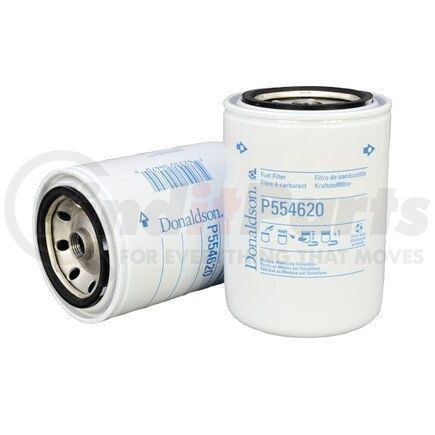 P554620 by DONALDSON - Fuel Filter - 5.35 in., Spin-On Style, Cellulose Media Type