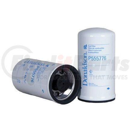 P555776 by DONALDSON - Fuel Filter - 8.82 in., Secondary Type, Spin-On Style, Synteq Media Type