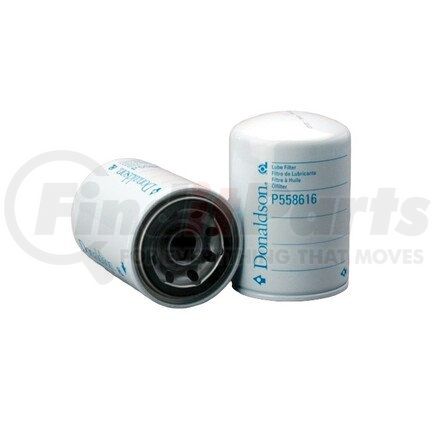 P558616 by DONALDSON - Engine Oil Filter - 5.35 in., Full-Flow Type, Spin-On Style, Cellulose Media Type