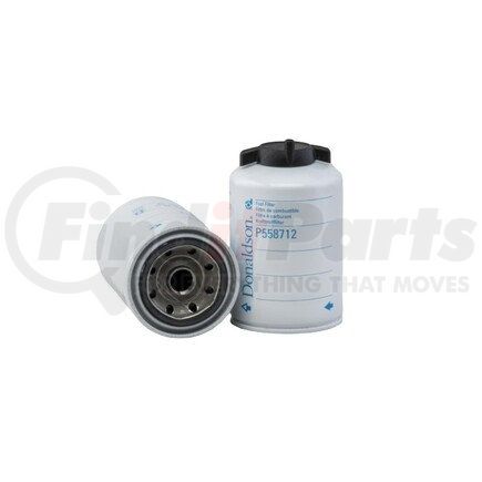 P558712 by DONALDSON - Fuel Water Separator Filter - 6.14 in., Water Separator Type, Spin-On Style, Cellulose Media Type
