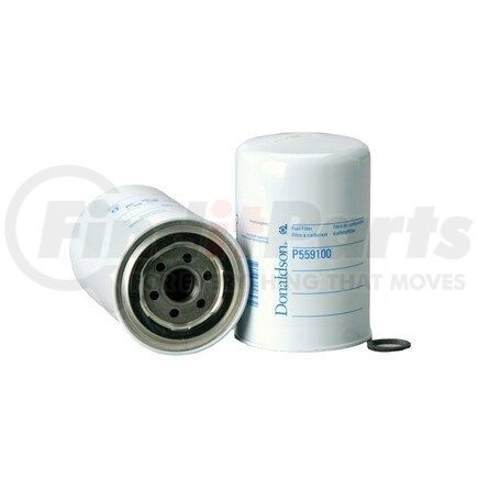 P559100 by DONALDSON - Fuel Filter - 5.21 in., Spin-On Style