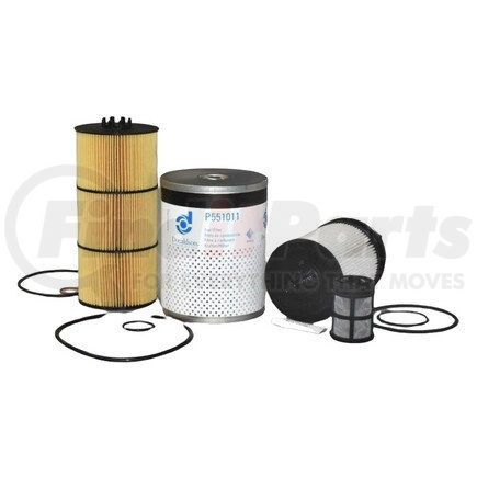 P559156 by DONALDSON - Air / Cabin Air / Fuel / Engine Oil Filter Kit - Detroit Dd15 Engines