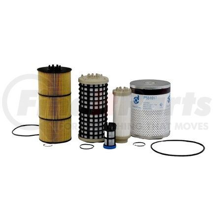 P559656 by DONALDSON - Air / Cabin Air / Fuel / Engine Oil Filter Kit - Detroit Diesel Engines - 2008 To 2012 Models