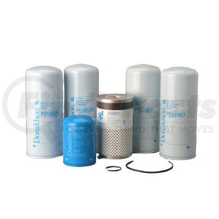 P559660 by DONALDSON - Air / Cabin Air / Fuel / Engine Oil Filter Kit - Mack Mp8 Engines