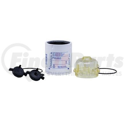 P559853 by DONALDSON - Fuel Filter Kit - Water Separator Type, Spin-On with Bowl Thread