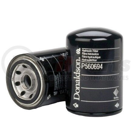 P560694 by DONALDSON - Hydraulic Filter - 5.35 in., Spin-On Style, Synthetic Media Type