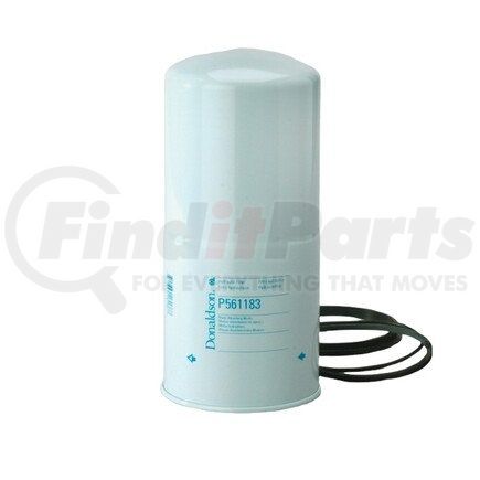 P561183 by DONALDSON - Hydraulic Filter - 10.66 in., Spin-On Style, Cellulose, Water Absorbent Media Type