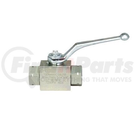 P563309 by DONALDSON - Shut-Off Valve - 4.09 in., SAE-8 inlet size, SAE-8 outlet size, Ball Style