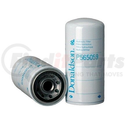 P565059 by DONALDSON - Hydraulic Filter - 7.87 in., Spin-On Style, Cellulose Media Type