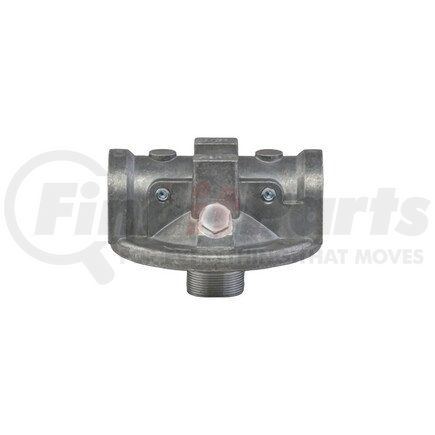 P576558 by DONALDSON - Hydraulic Filter Head - 5.39 in., 1 1/4 NPT Inlet/Outlet Size, without Bypass Valve