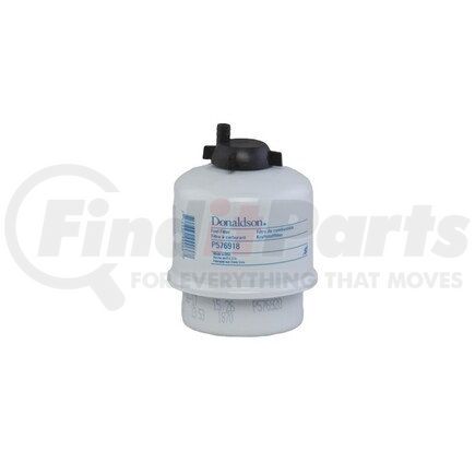 P576918 by DONALDSON - Fuel Water Separator Filter - 4.53 in., Water Separator Type, Cartridge Style, Not for Marine Applications