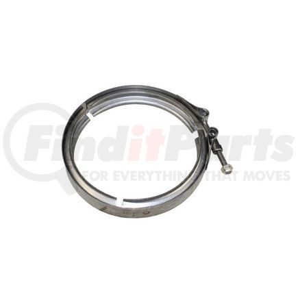 WA133VC1850 by WORLD AMERICAN - Exhaust Clamp - V-Clamp Style, 5-29/32" x 0.05" Thick