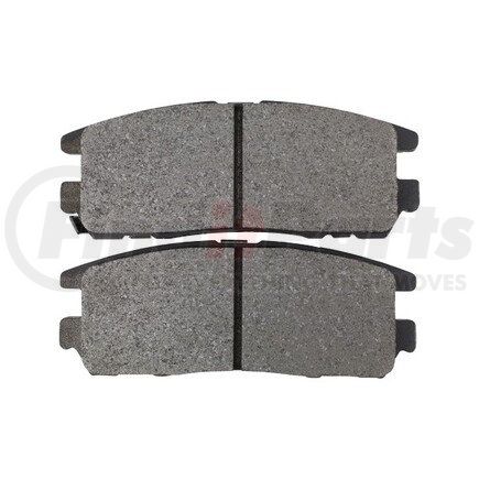 1000-0580M by MPA ELECTRICAL - Quality-Built Disc Brake Pad Set - Semi-Metallic