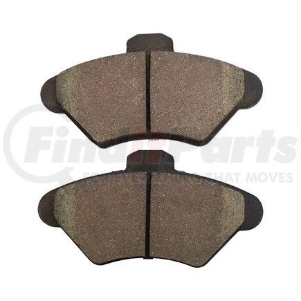 1000-0600C by MPA ELECTRICAL - Quality-Built Disc Brake Pad Set - Ceramic