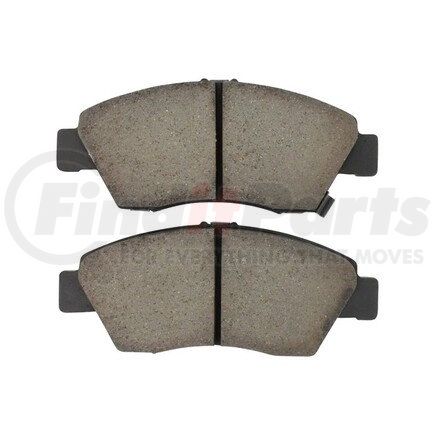 1000-0621M by MPA ELECTRICAL - Quality-Built Disc Brake Pad Set - Semi-Metallic