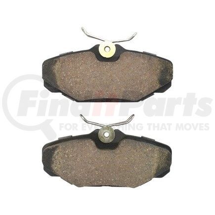 1000-0610M by MPA ELECTRICAL - Quality-Built Disc Brake Pad Set - Semi-Metallic