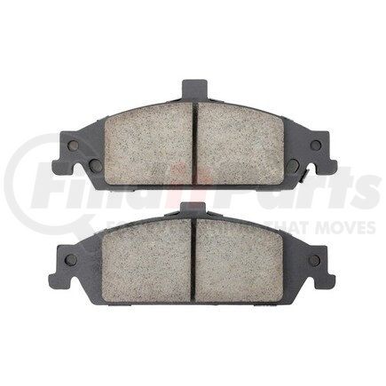 1000-0727M by MPA ELECTRICAL - Quality-Built Disc Brake Pad Set - Semi-Metallic