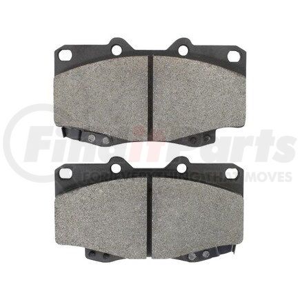 1000-0799M by MPA ELECTRICAL - QB Semi-Metallic Brake Pads