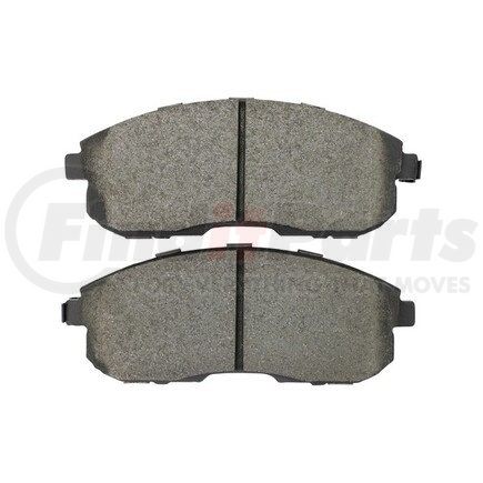 1000-0815AM by MPA ELECTRICAL - Quality-Built Disc Brake Pad Set - Semi-Metallic