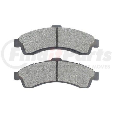 1000-0882M by MPA ELECTRICAL - Quality-Built Disc Brake Pad Set - Semi-Metallic