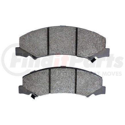 1000-1159M by MPA ELECTRICAL - Quality-Built Disc Brake Pad Set - Semi-Metallic