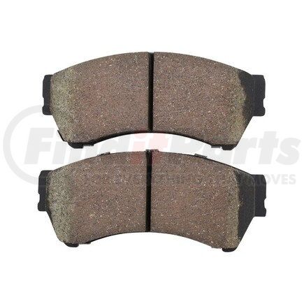 1000-1164M by MPA ELECTRICAL - Quality-Built Disc Brake Pad Set - Semi-Metallic