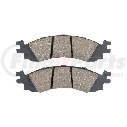 1000-1158M by MPA ELECTRICAL - Quality-Built Disc Brake Pad Set - Semi-Metallic