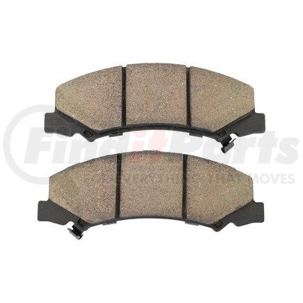 1000-1159C by MPA ELECTRICAL - Quality-Built Disc Brake Pad Set - Ceramic